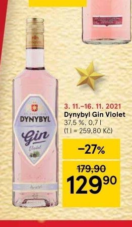 Dynybyl Gin Violet 37,5 %, 0,7 l