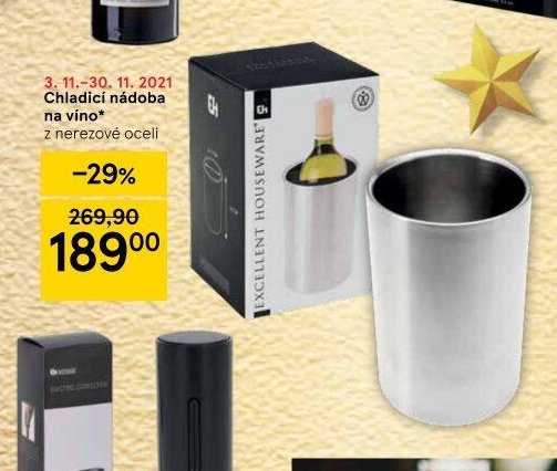 Chladicí nádoba na víno
