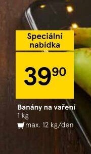 Banány na vaření