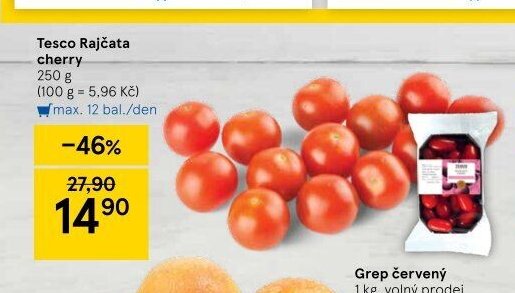 Tesco Rajčata cherry