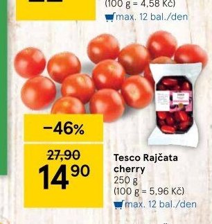 Tesco Rajčata cherry