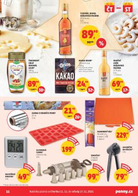 akční leták Penny Market 11.11.2021-17.11.2021
