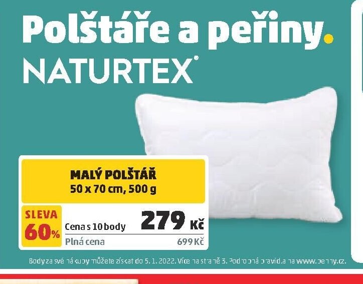 Malý polštář NATURTEX