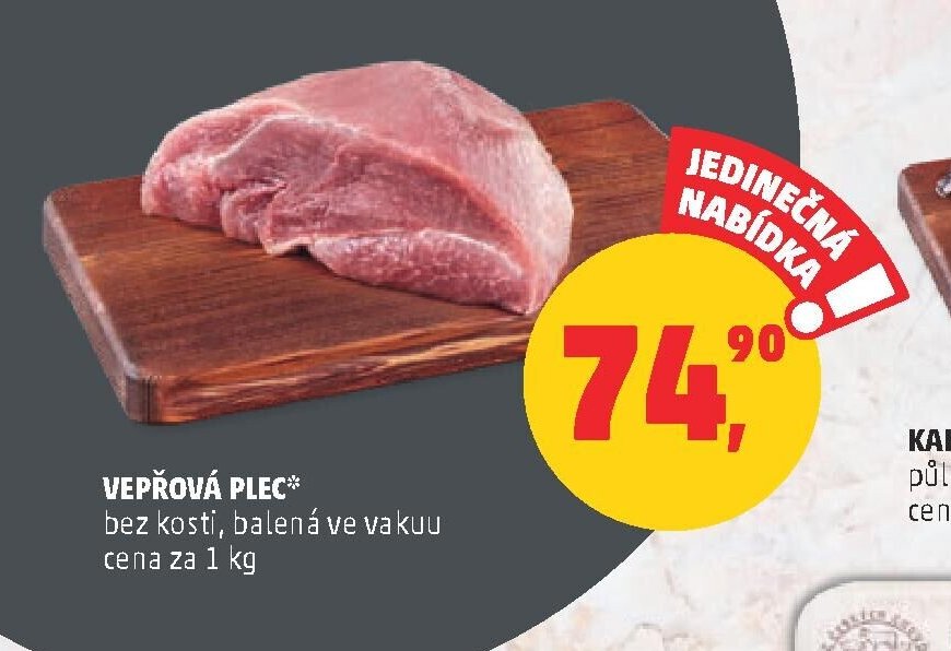 VEPŘOVÁ PLEC*