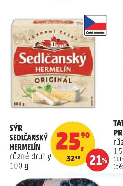 SÝR SEDLČANSKÝ HERMELÍN