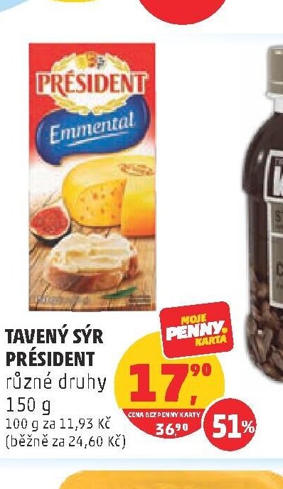 TAVENÝ SÝR PRÉSIDENT