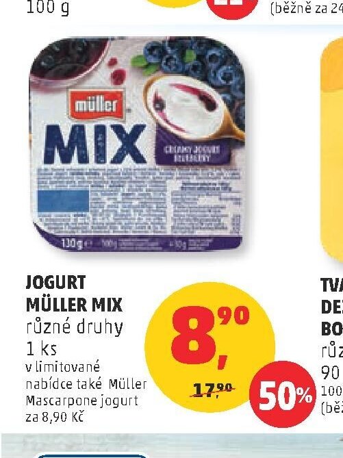 JOGURT MÜLLER MIX