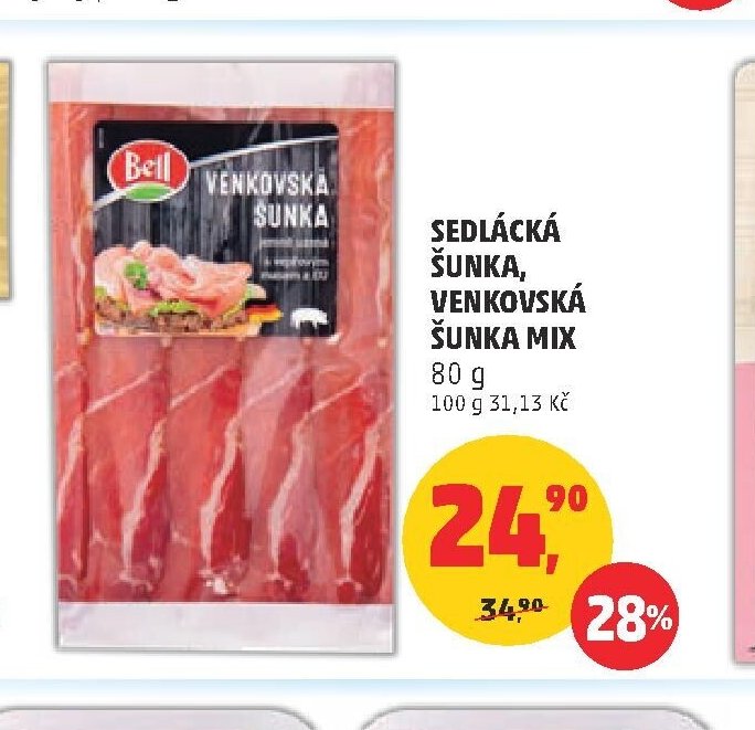 SEDLÁCKÁ ŠUNKA, VENKOVSKÁ ŠUNKA MIX