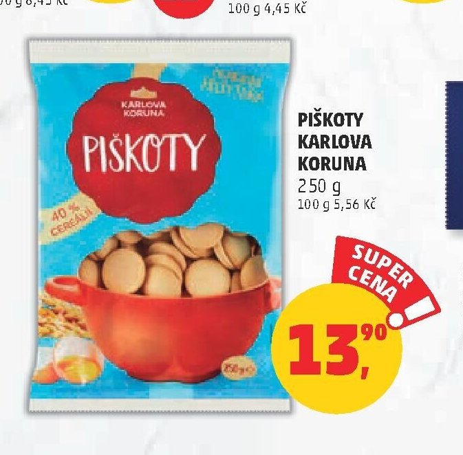 Piškoty Karlova Koruna 250 g