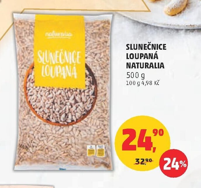 Slunečice loupaná Naturalia 500 g