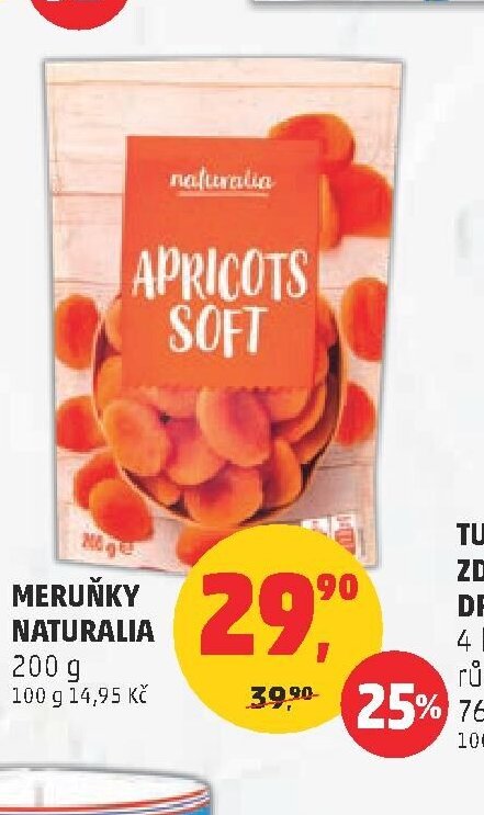 Meruňky Naturalia 200 g