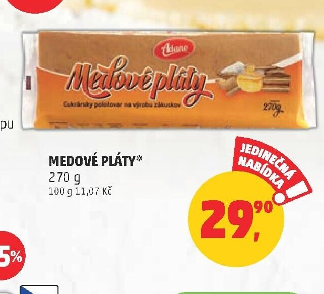 Medové pláty
