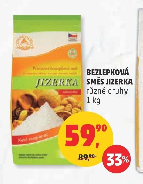 Bezlepková směs Jizerka
