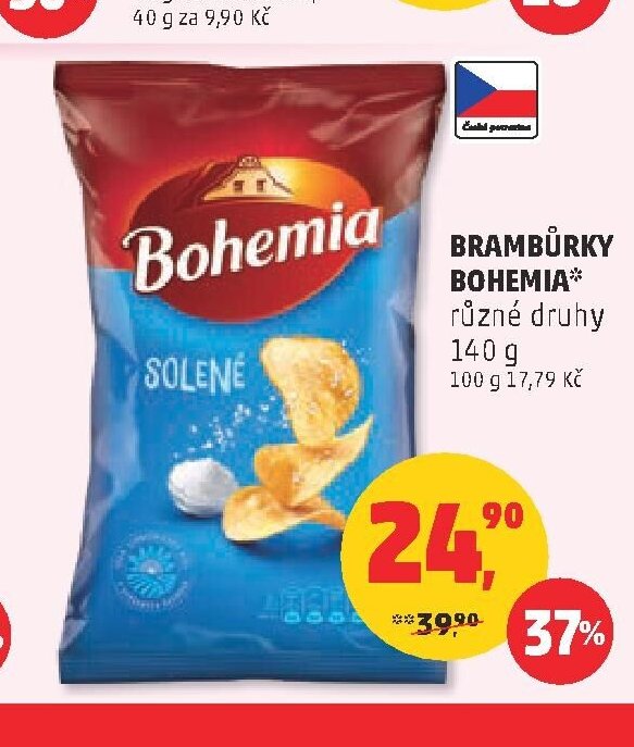 BRAMBŮRKY BOHEMIA různé druhy