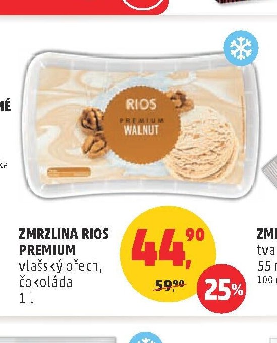ZMRZLINA RIOS PREMIUM vlašský ořech, čokoláda