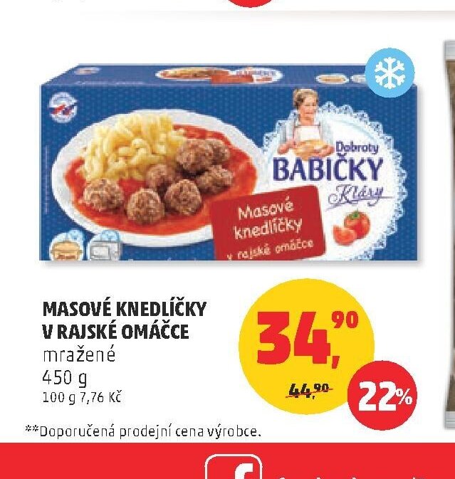 MASOVÉ KNEDLÍČKY V RAJSKÉ OMÁČCE