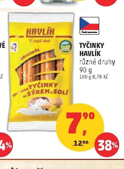 Tyčinky Havlík