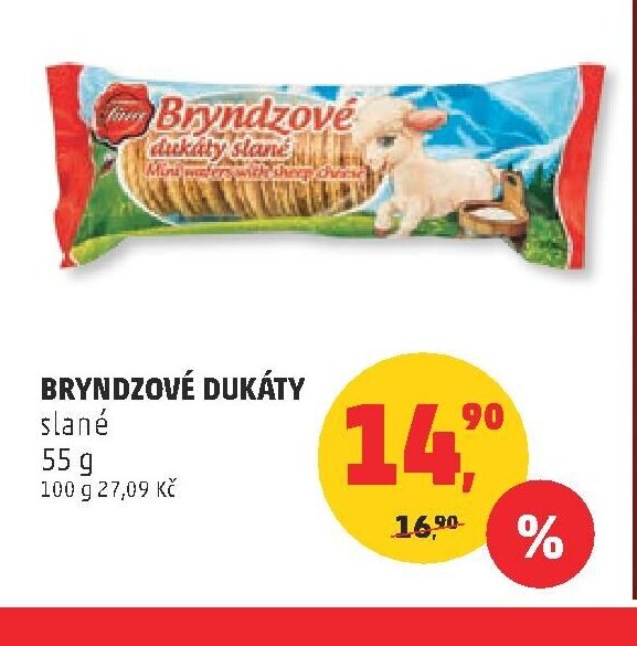 Bryndzové dukáty slané
