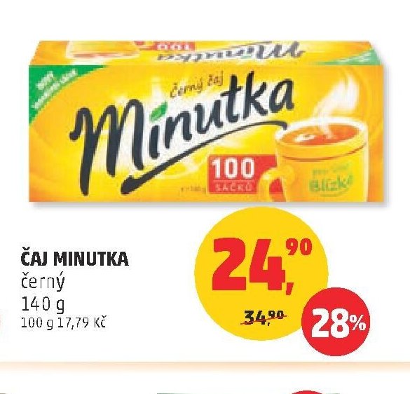 ČAJ MINUTKA černý