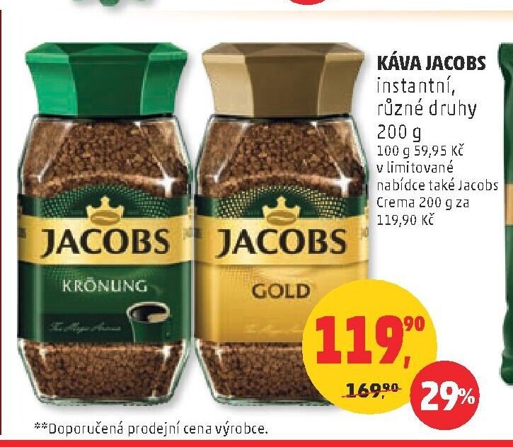 KÁVA JACOBS instantní