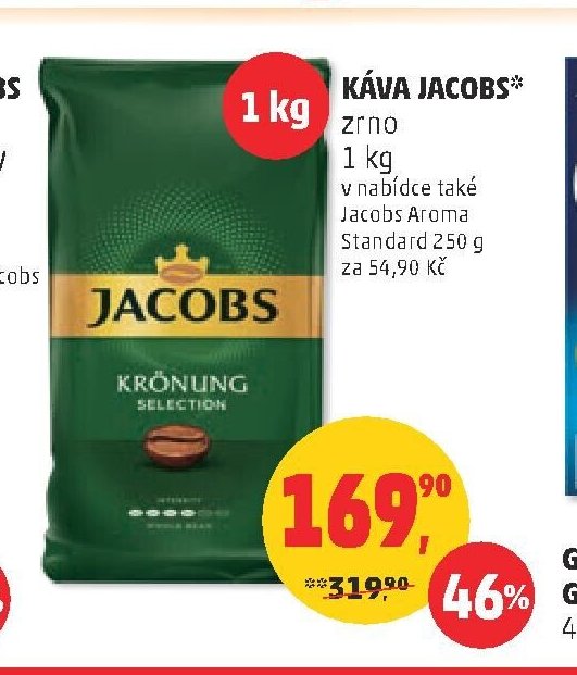 KÁVA JACOBS zrno
