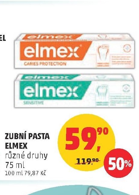 Zubní pasta Elmex