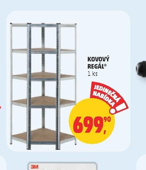 Kovový regál