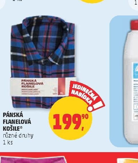 Pánská flanelová košile
