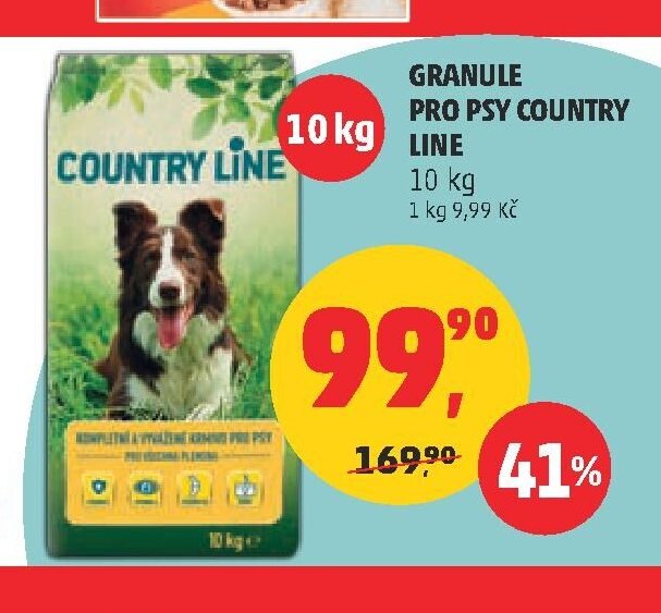 Granule pro psy Country Line