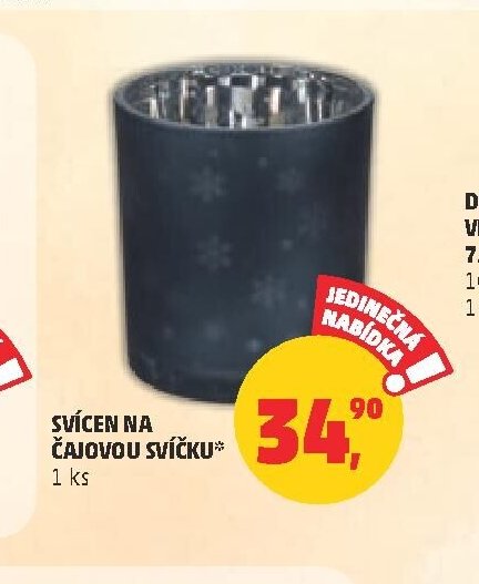 SVÍCEN NA ČAJOVOU SVÍČKU