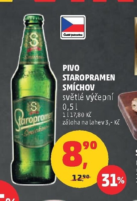 PIVO STAROPRAMEN SMÍCHOV 0,5 l