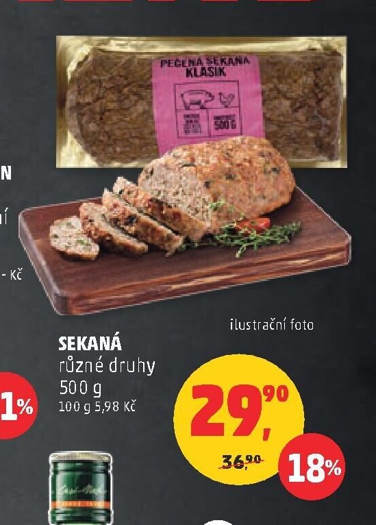 SEKANÁ různé druhy 500 g