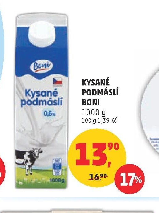 Kysané podmáslí Boni