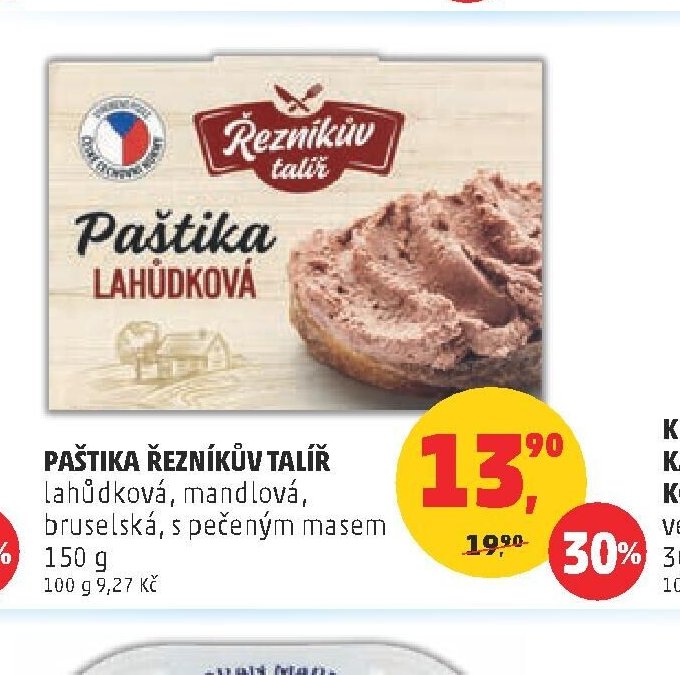 Paštika Řezníkův talíř