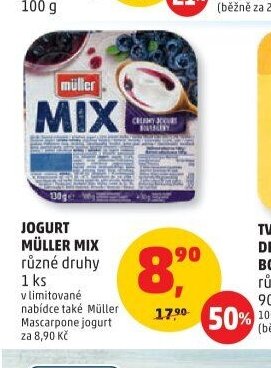 JOGURT MÜLLER MIX