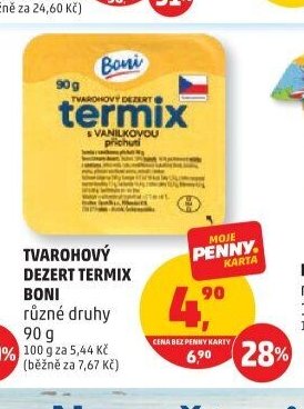 TVAROHOVÝ DEZERT TERMIX BONI
