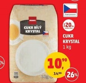 Cukr krystal Penny - Penny Market akcniletaky.com