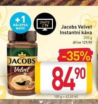 Jacobs Velvet Instantní káva