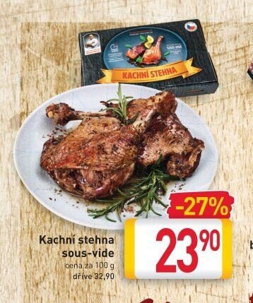 Kachní stehna sous-vide