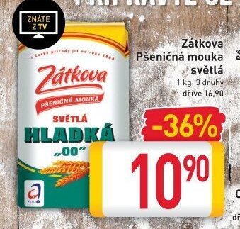 Zátkova Pšeničná mouka světlá