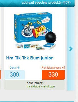 Hra Tik Tak Bum junior