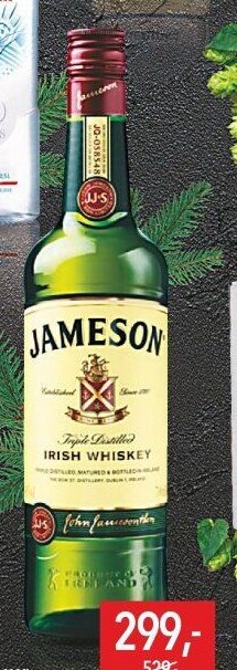 Jameson irská whiskey