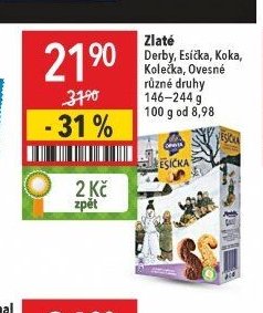 Zlaté Derby, Esíčka, Koka, Kolečka, Ovesné