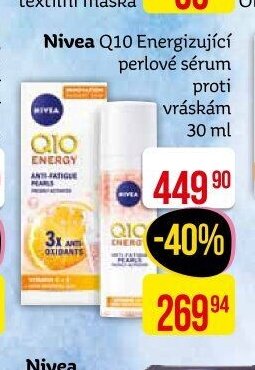 Nivea Q10 Energizující perlové sérum proti vráskám