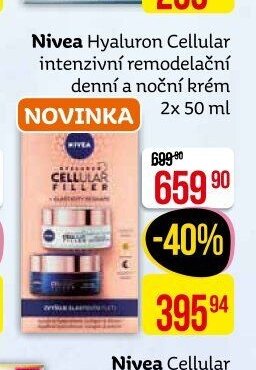 Nivea Hyaluron Cellular intenzivní remodelační denní a noční krém