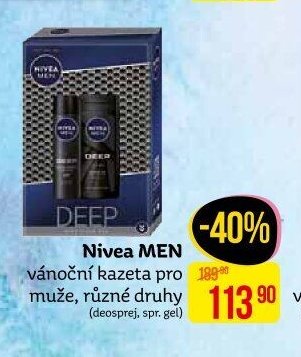 Nivea MEN vánoční kazeta pro muže
