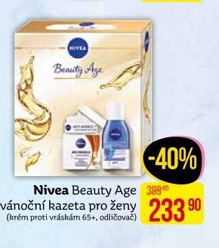 Nivea Beauty Age vánoční kazeta pro ženy