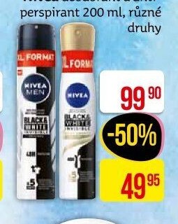 Nivea deodorant a anti-perspirant 200 ml, různé druhy
