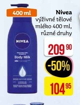 Nivea výživné tělové mléko 400 ml