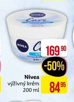 Nivea výživný krém 200 ml